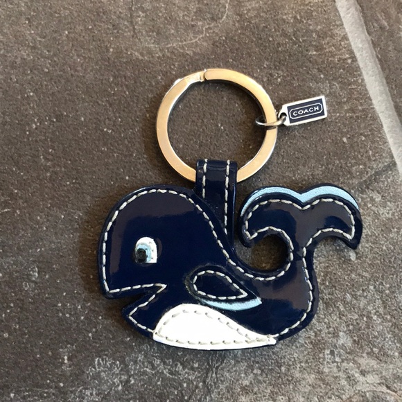 Coach Accessories - Authentic Coach Whale Keychain